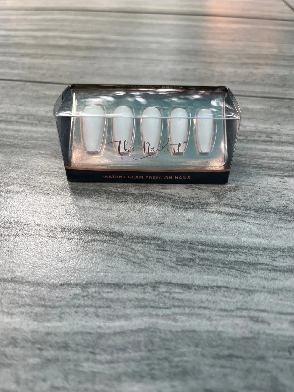 The Nailest Instant Glam Press-On Nails — Classic White